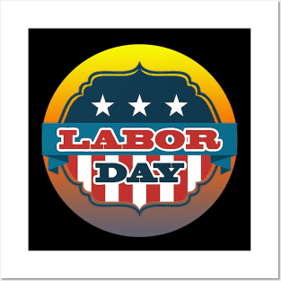 Labor day Posters and Art